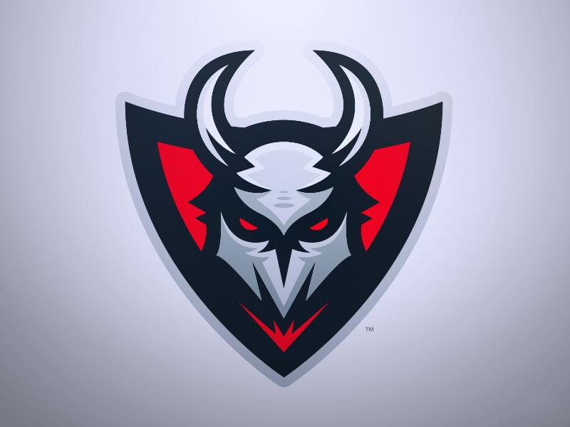 Hidden Evil Logo - Mayhem Mascot Logo