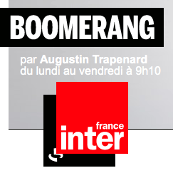 Boomerang France Logo - JMJ invité de Boomerang sur France Inter (02/09/2015) | Aerozone JMJ