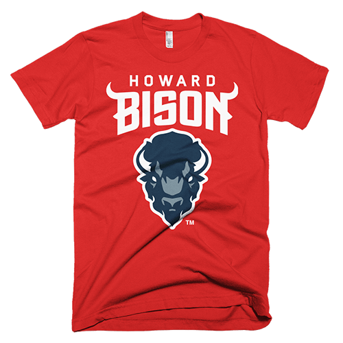 Howard Bison Logo - Howard University Bison Logo T-Shirt - Theology Apparel