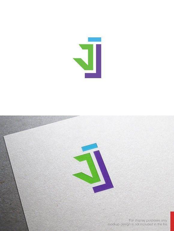 Purple J Logo - Colorful Letter J Logo. Software Design. Logos