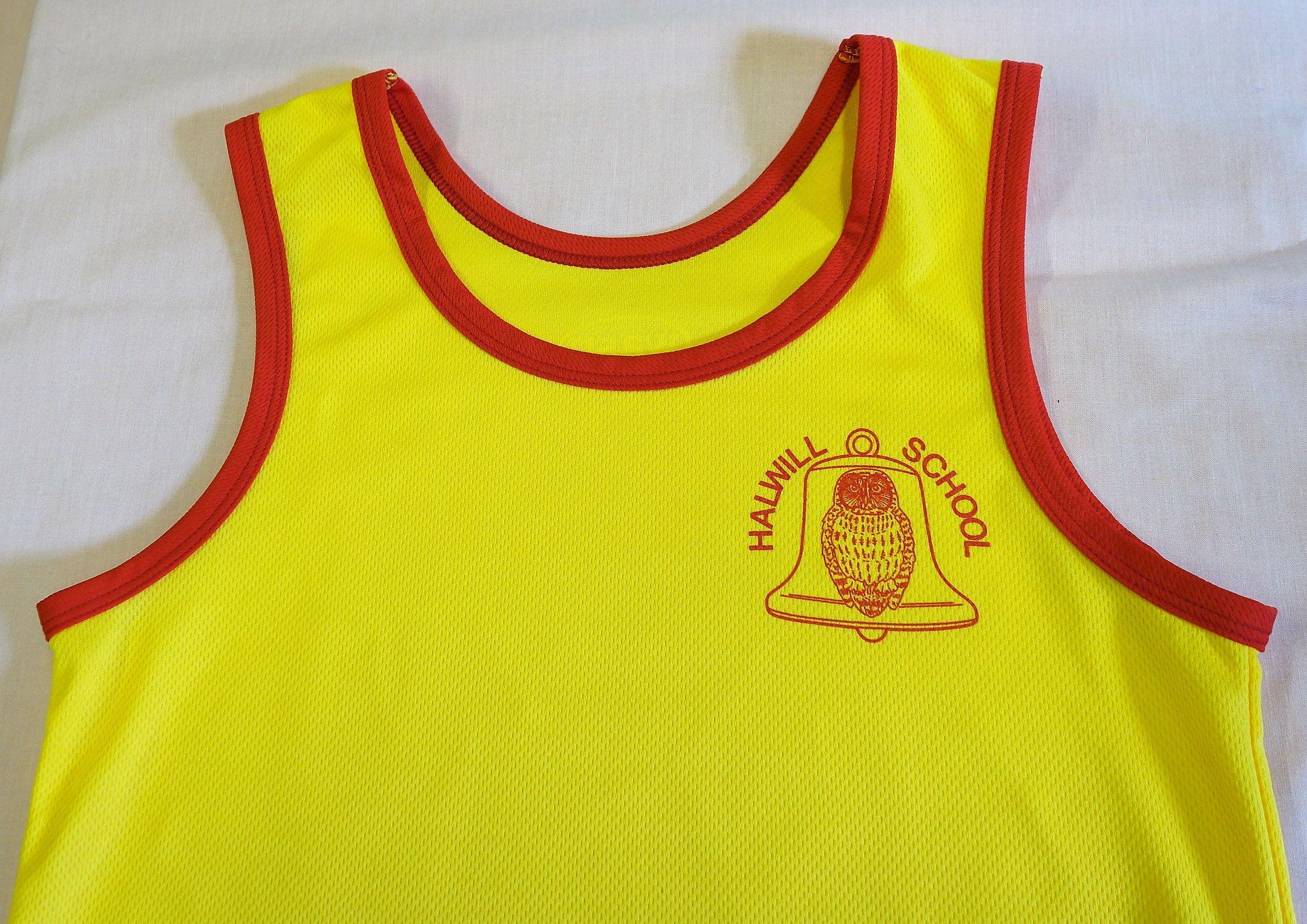 Wasp Sports Logo - School Running Vests, School Teamwear, Unisex Running Vests, School