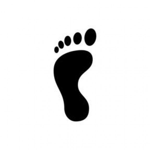 Black Footprint Logo - Free Footprint Picture To Print, Download Free Clip Art, Free Clip