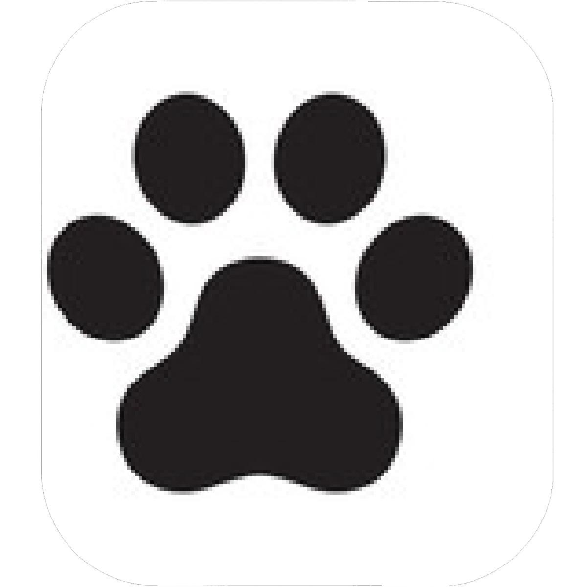 Black Footprint Logo - Designs – Mein Mousepad Design – Mousepad selbst designen
