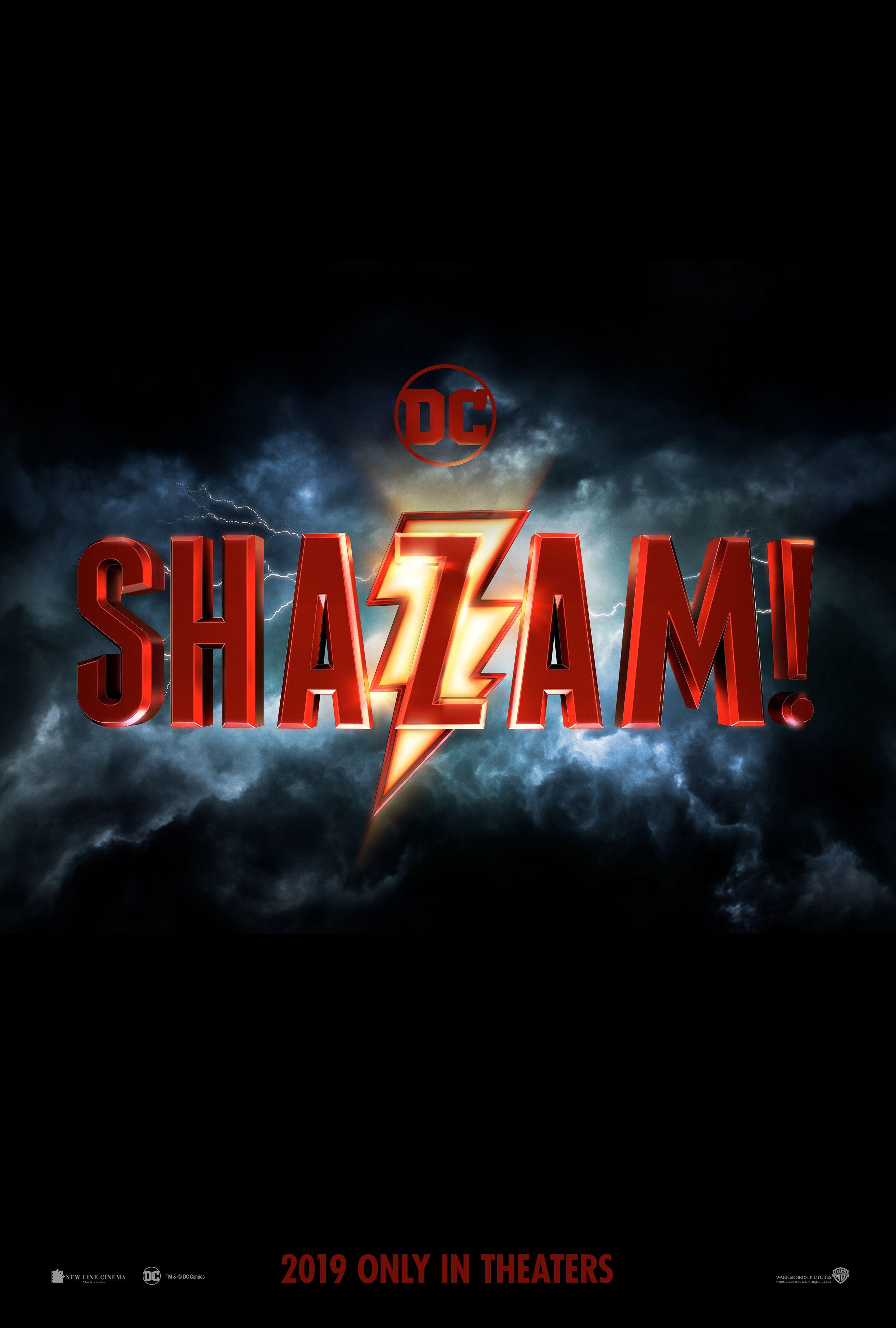 Dceu Logo - Shazam! Movie Logo Reveals New DCEU Film