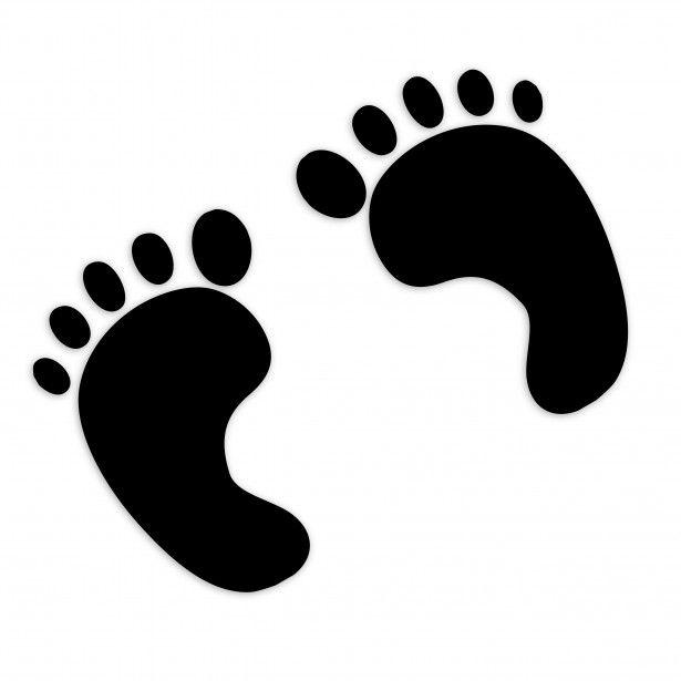 Black Footprint Logo - Black Footprints Clipart Free Domain Picture