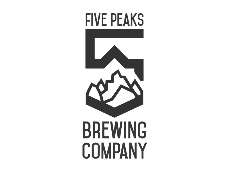 Five Company Logo - Five Peaks Brewing Company Logo by Darian Rosebrook. Dribbble