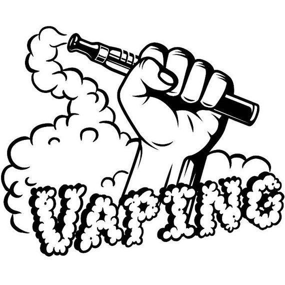 Vape Logo - Vaporizer Logo 14 Vape Vapor Crossed Smoking Smoke Shop | Etsy