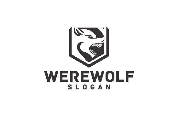 Werewolf Logo - Werewolf Logo Templates Creative Market