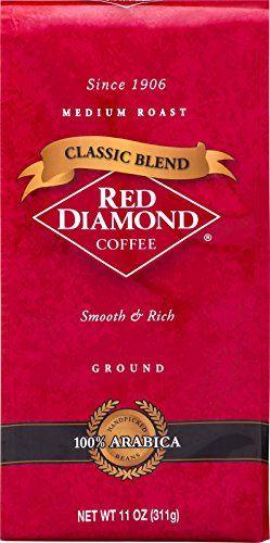 Red Diamond Coffee Logo - Qoo10 - Coffee Substitutes Red Diamond Classic Blend Ground Coffee ...