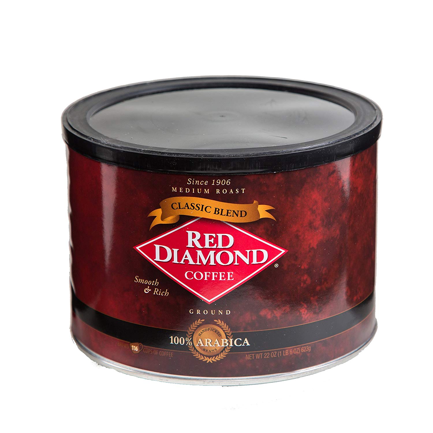 Red Diamond Coffee Logo - Amazon.com : Red Diamond Classic Blend Ground Coffee, 22 Ounce Can ...