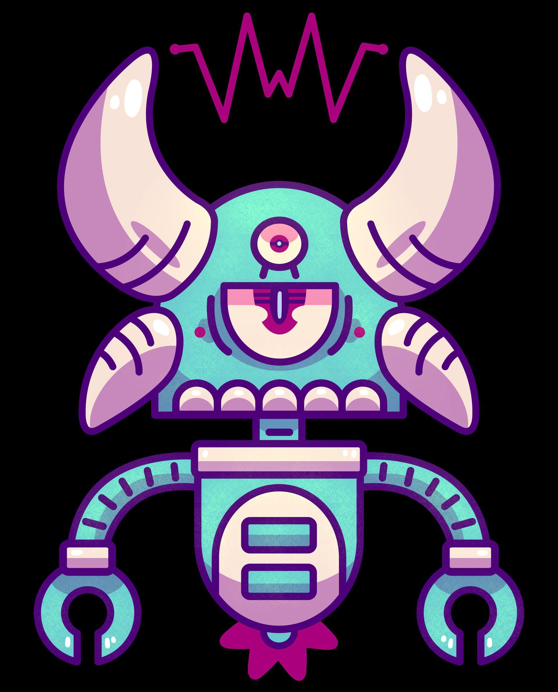 Alien Robot Logo - Tiffany Johnson - Alien Robot