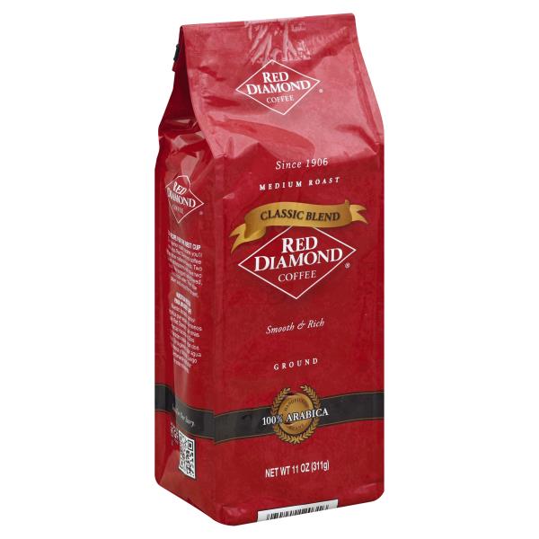 Red Diamond Coffee Logo - Red Diamond Coffee, 100% Arabica, Ground, Medium Roast, Classic ...