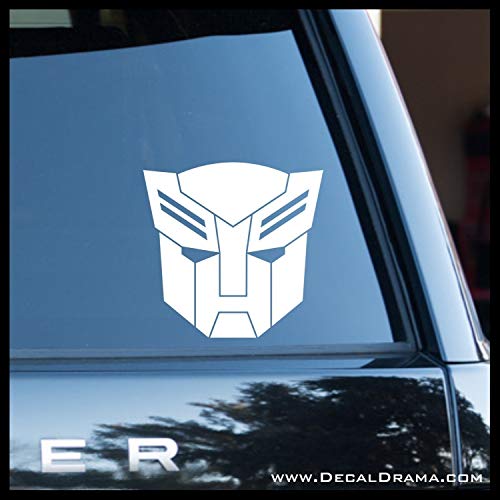 Alien Robot Logo - Transformers Autobot emblem SMALL Vinyl Decal
