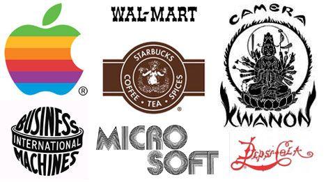 Word Famous Logo - Rad Rebranding: How 10 Famous Logos Have Changed Over Time | Urbanist