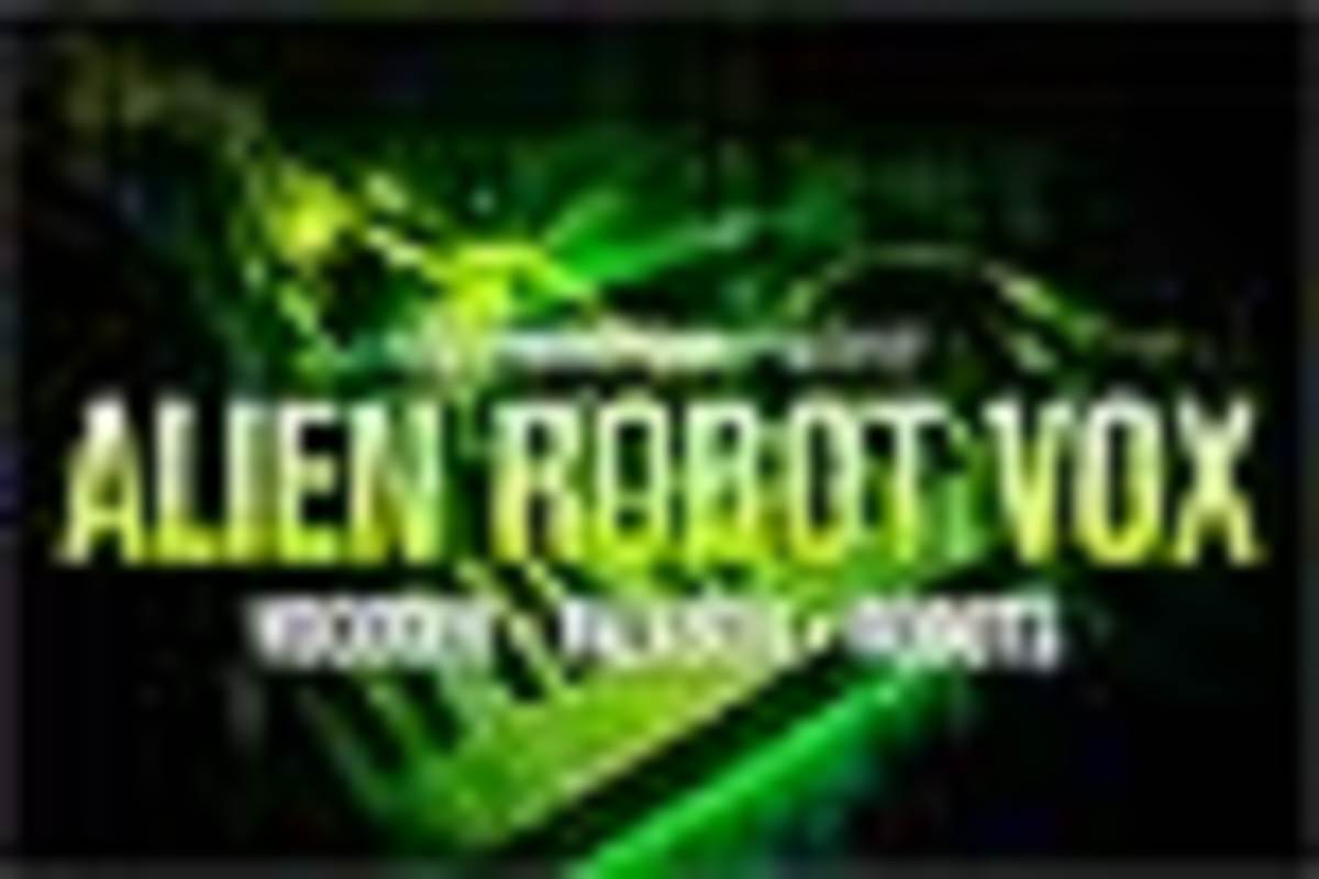 Alien Robot Logo - Loopmasters Alien Robot Vox - EMusician