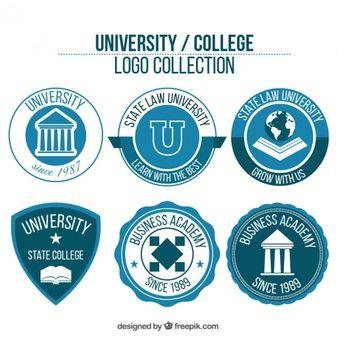 Generic College Logo - High School Logo Vectors, Photo and PSD files