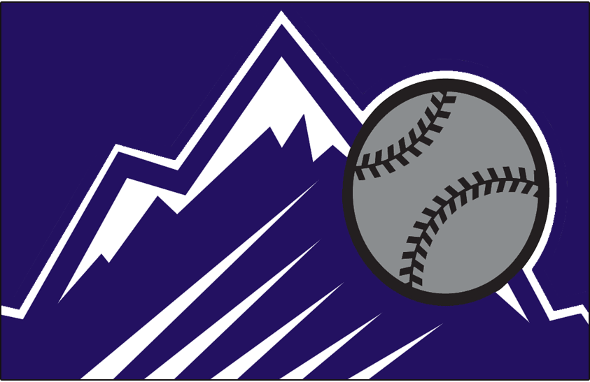 Colorado Rockies Logo - Colorado Rockies Special Event Logo - National League (NL) - Chris ...