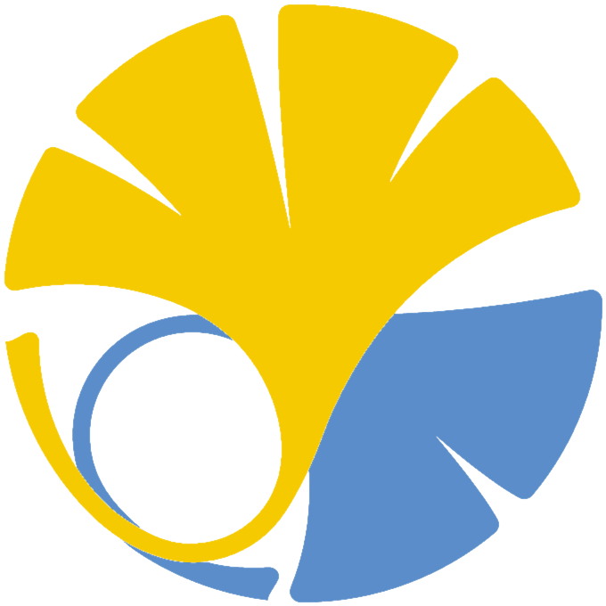 Yellow Blue Research University Logo - Research university Logos