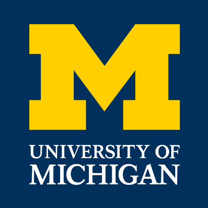 Yellow Blue Research University Logo - University of Michigan