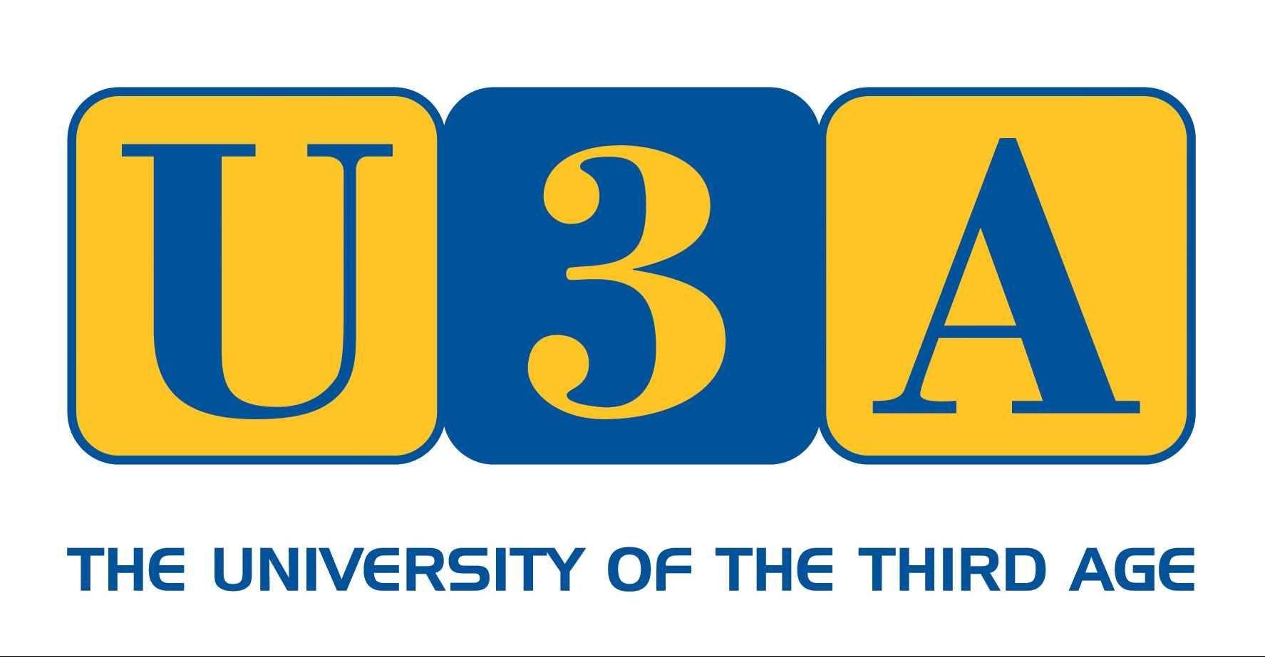 Yellow Blue Research University Logo - Research Showcase: U3A and University of Kent online