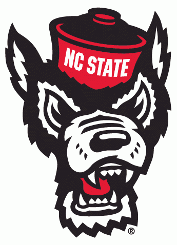 College Wolf Logo - The NC State Wolfpack are the athletic teams representing North ...
