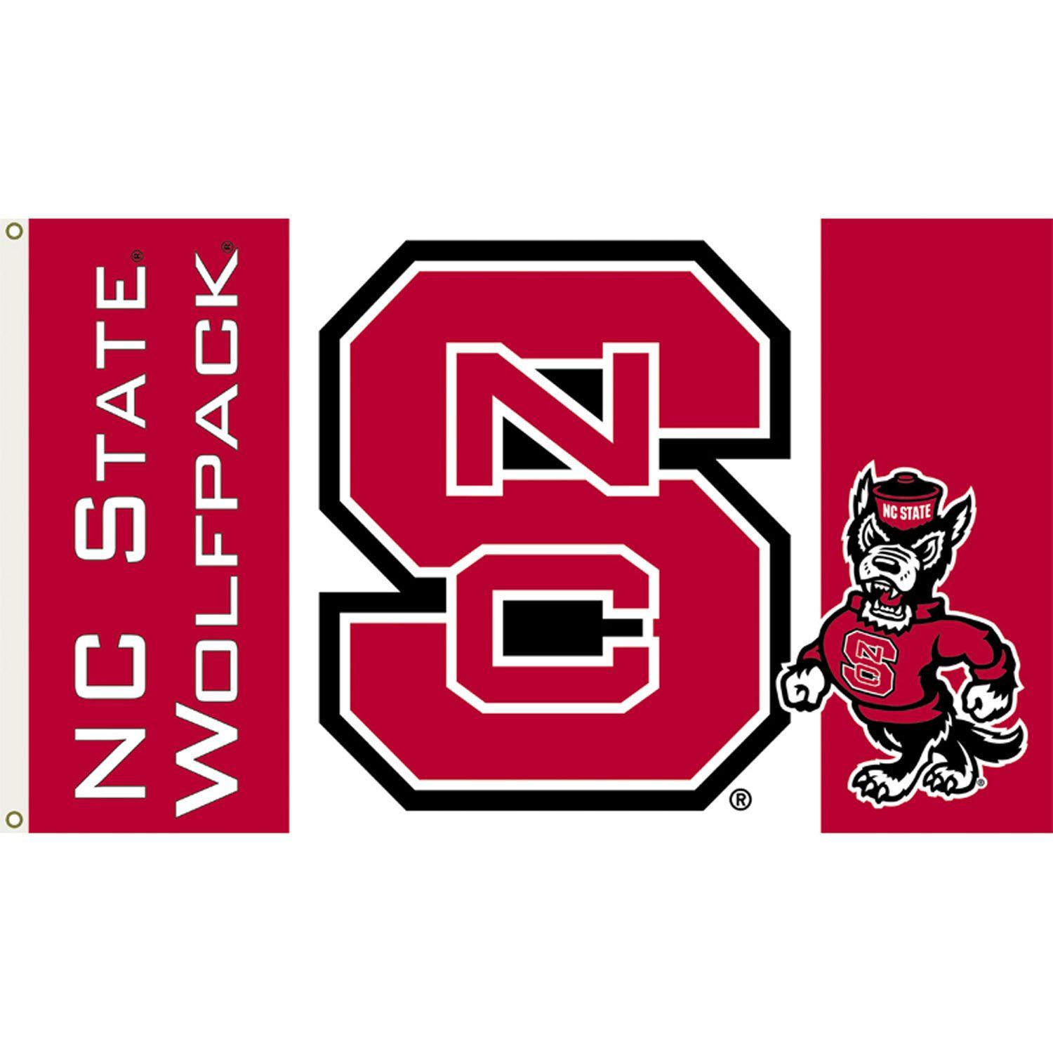 NC State Wolfpack Logo - NC State Wolfpack 3ft x 5ft Team Flag - Logo Design