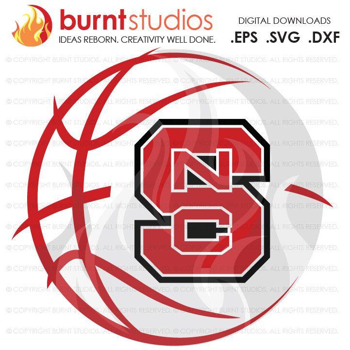 NC State Wolfpack Logo - Digital SVG Cutting File, NCSU North Carolina State Wolfpack Logo ...