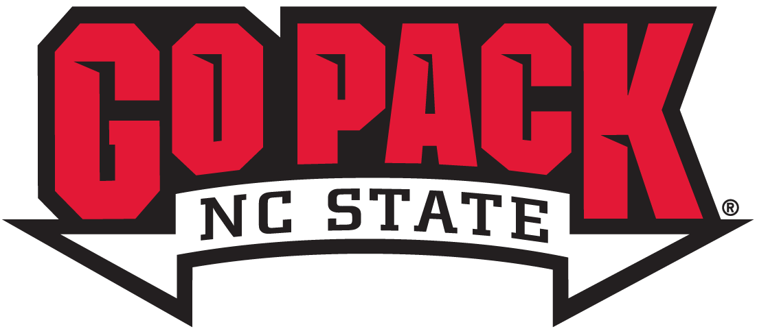 NC State Wolfpack Logo - North Carolina State Wolfpack Wordmark Logo - NCAA Division I (n-r ...