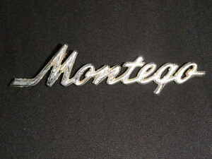 Vintage Mercury Logo - vintage Mercury Montego quarter panel metal emblem ornament badge