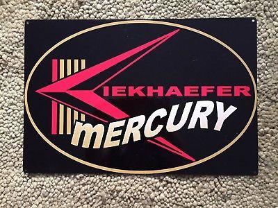 Vintage Mercury Logo - VINTAGE RARE KIEKHAEFER Mercury Logo Outboard Boat Racing Jacket