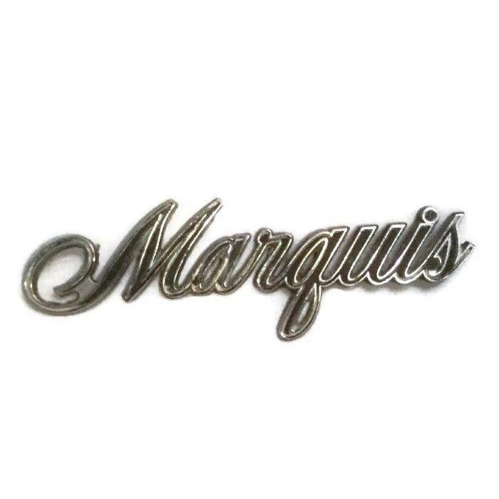 Vintage Mercury Logo - Vintage Mercury Grand Marquis Metal Emblem Ornament Script Logo