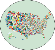 USA Map Logo - Create Custom Map - MapChart