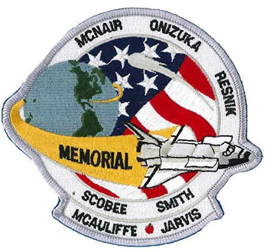 NASA Challenger Logo - Patch 4 inch Memorial Shuttle Challenger Mission