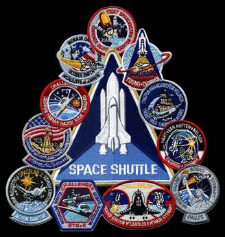 NASA Challenger Logo - NASA Space Shuttle Challenger Collage