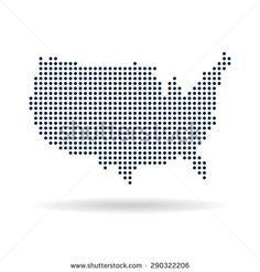 USA Map Logo - 238 Best Maps: USA States, counties, Cities, Logo images in 2019 ...