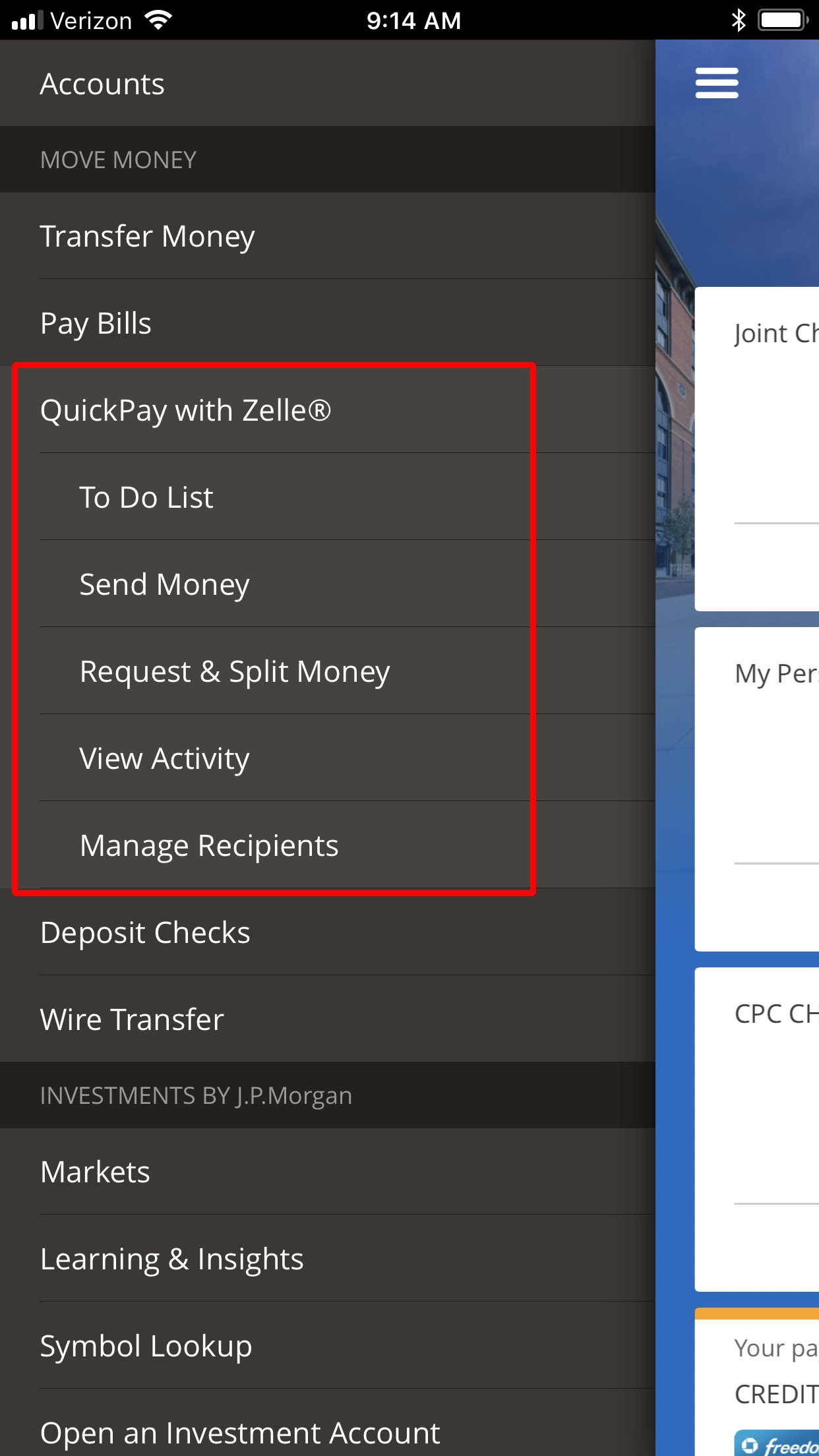 chase quickpay with zelle limit