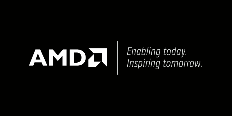 Black AMD Logo - AMD drops the prices of processors to compete with Intel - MSPoweruser