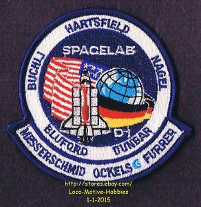 NASA Challenger Logo - LMH PATCH Badge NASA SPACELAB SPACE SHUTTLE Challenger 1985 D1 STS ...