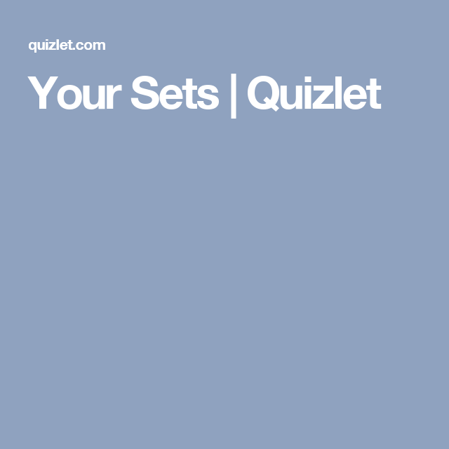 Quizlet Logo - Your Sets. Quizlet. Challenge A. Assessment, Student