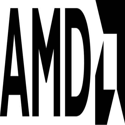 Black AMD Logo - AMD logo