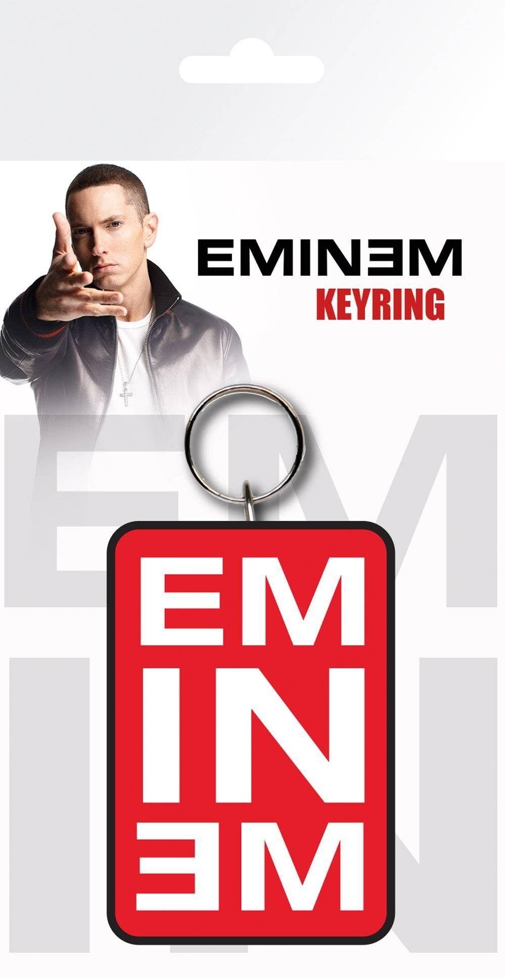 Wminem Logo - Eminem Logo Keyring