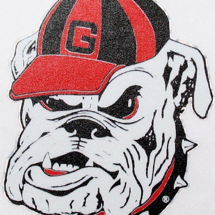 Georgia Bulldogs Logo - Georgia Bulldogs Team Logo Car Decal