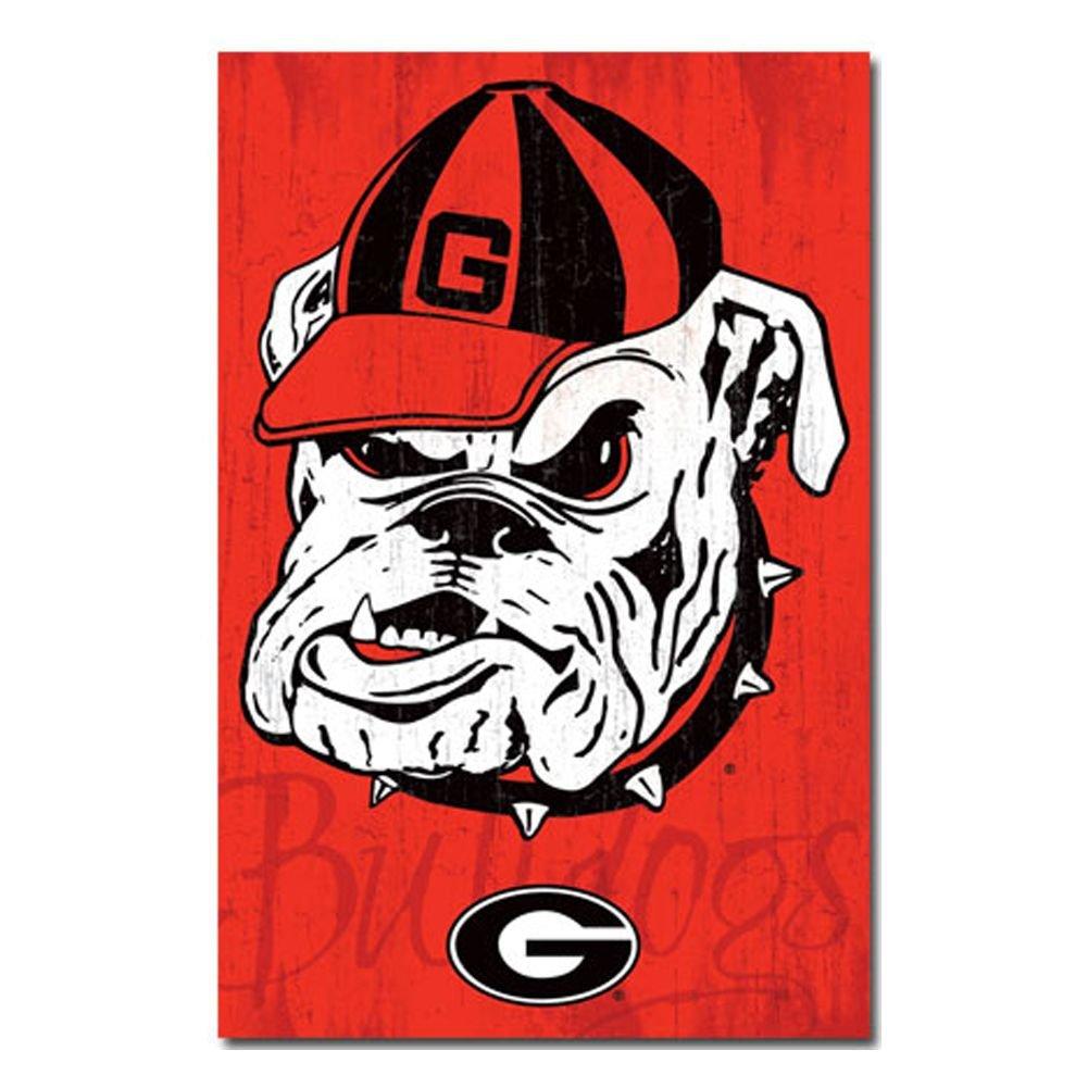 Georgia Bulldogs Logo - University of Georgia Bulldogs Logo 13 Wall Poster