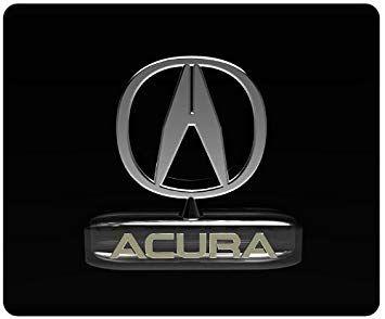 Black Square Car Logo - Acura Car Logo Mousepad, Square Mouse Pad Designed by The Micase ...
