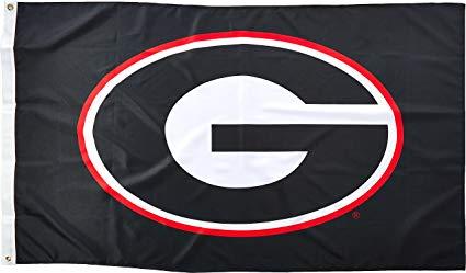 Georgia Bulldogs Logo - Amazon.com : NCAA Georgia Bulldogs 3-by-5 Foot Flag G Logo with ...
