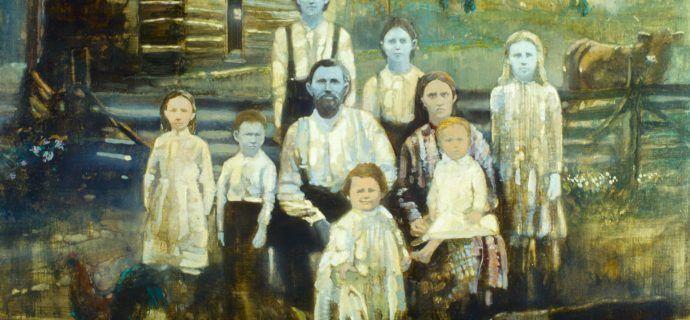 Green and Blue People Logo - Finding The Famous Painting of the Blue People of Kentucky | DNA ...