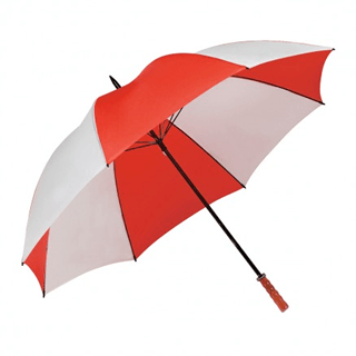 White and Red Umbrella Logo - Umbrella, rain umbrella, printed umbrellas, promotional umbrella