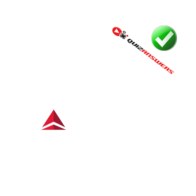 company logo with red pyramid