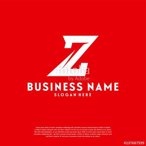 And White Blue Red Dasheslogo Logo - Fast Z initial logo designs template, Z dash logo symbol, logo