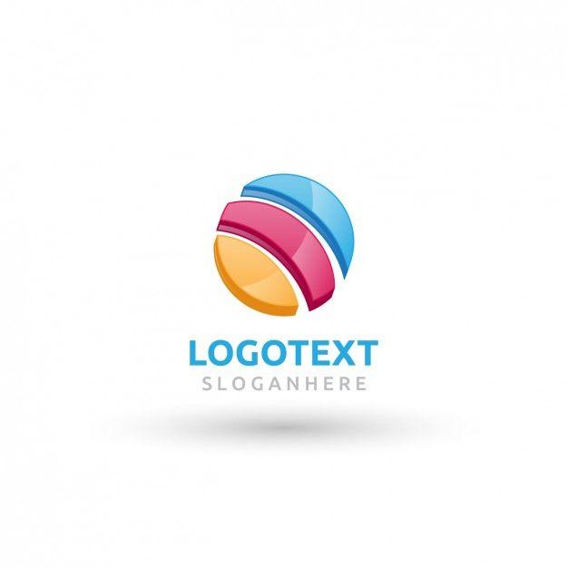 Multi Colored Circle Brand Logo - Round multicolored logo Vector | Free Download